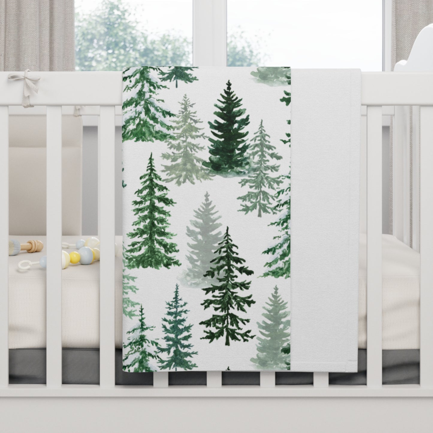 Timber - Soft Fleece Baby Blanket