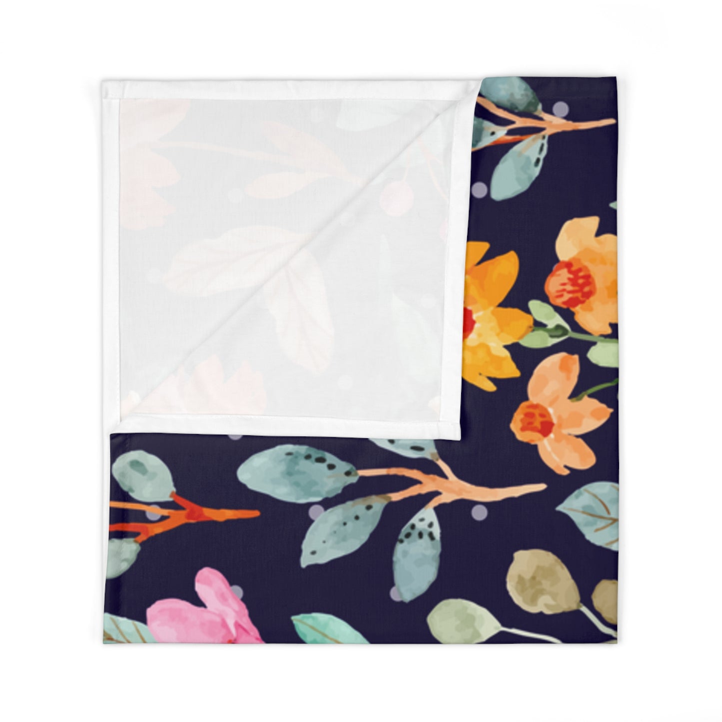 Floral - Baby Swaddle Blanket