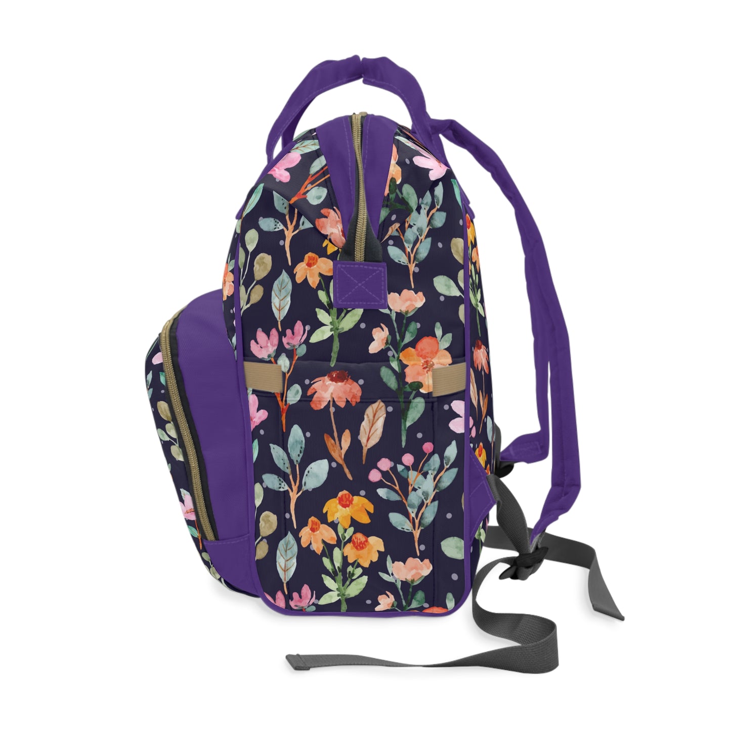 Flowers Diaper Backpack