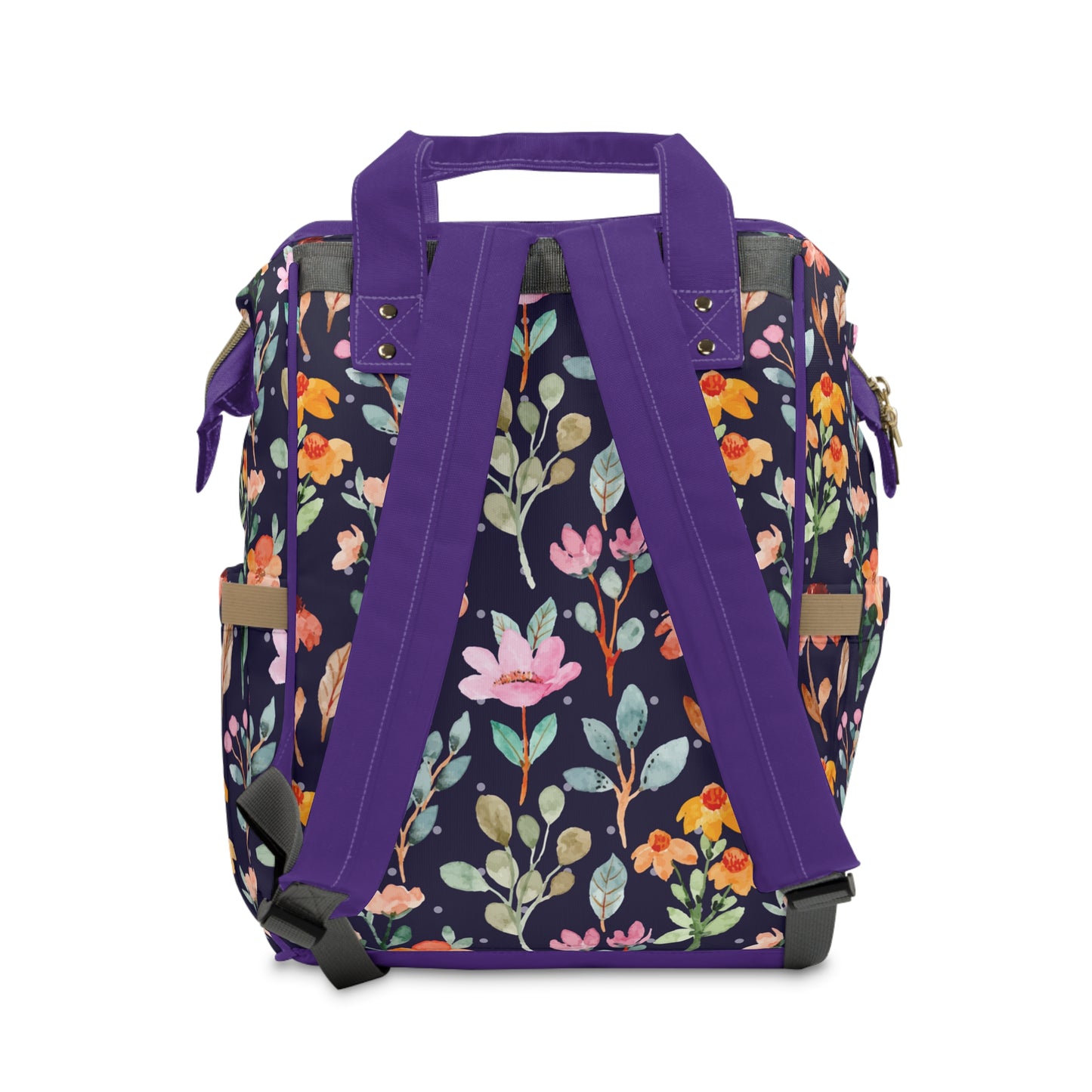 Flowers Diaper Backpack
