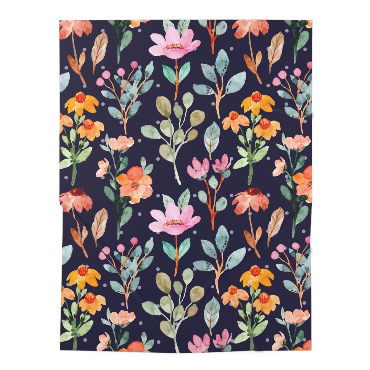 Floral - Baby Swaddle Blanket