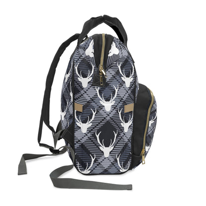 Blue Deer Diaper Backpack