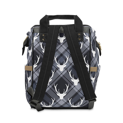 Blue Deer Diaper Backpack