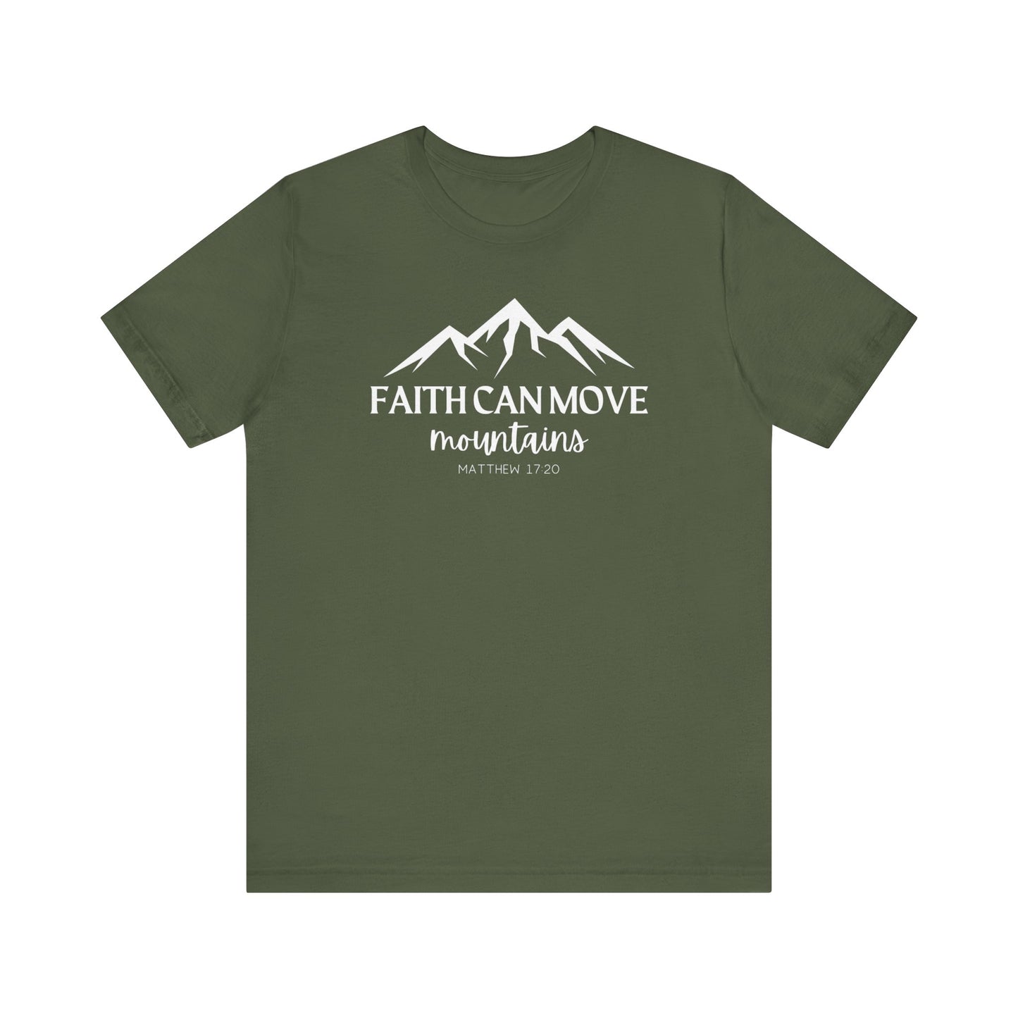 Faith Can Move Mountains Tee