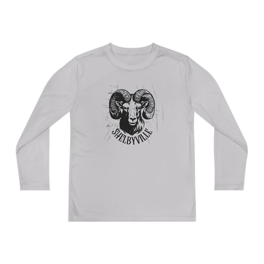 Vintage Rams Youth Long Sleeve Tee