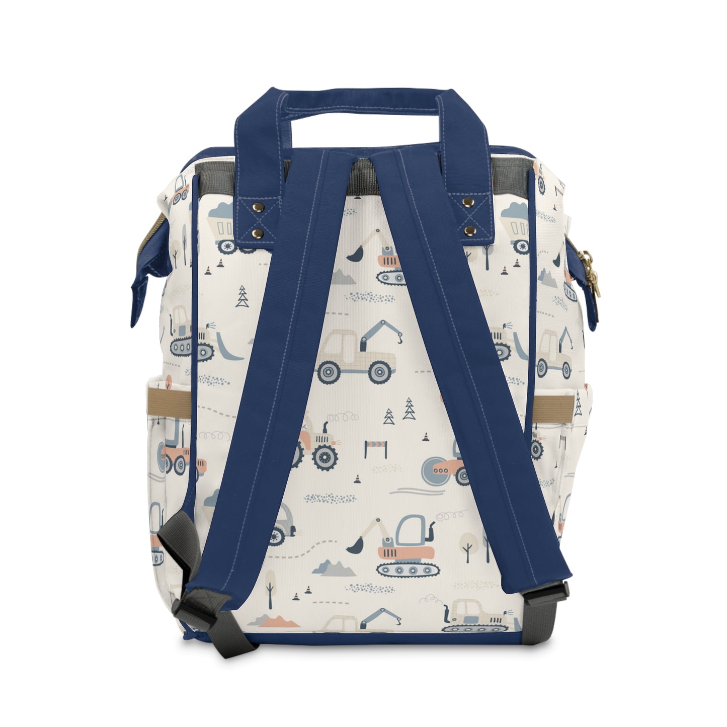 Heavy Equipment Diaper Backpack