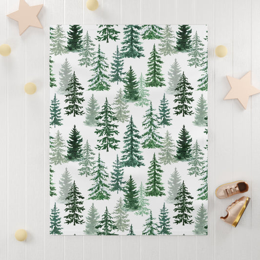 Timber - Soft Fleece Baby Blanket