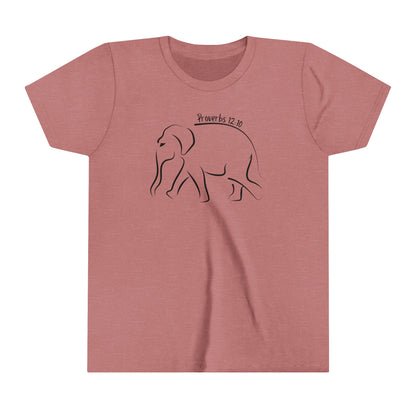 Youth Elephant Short Sleeve Tee