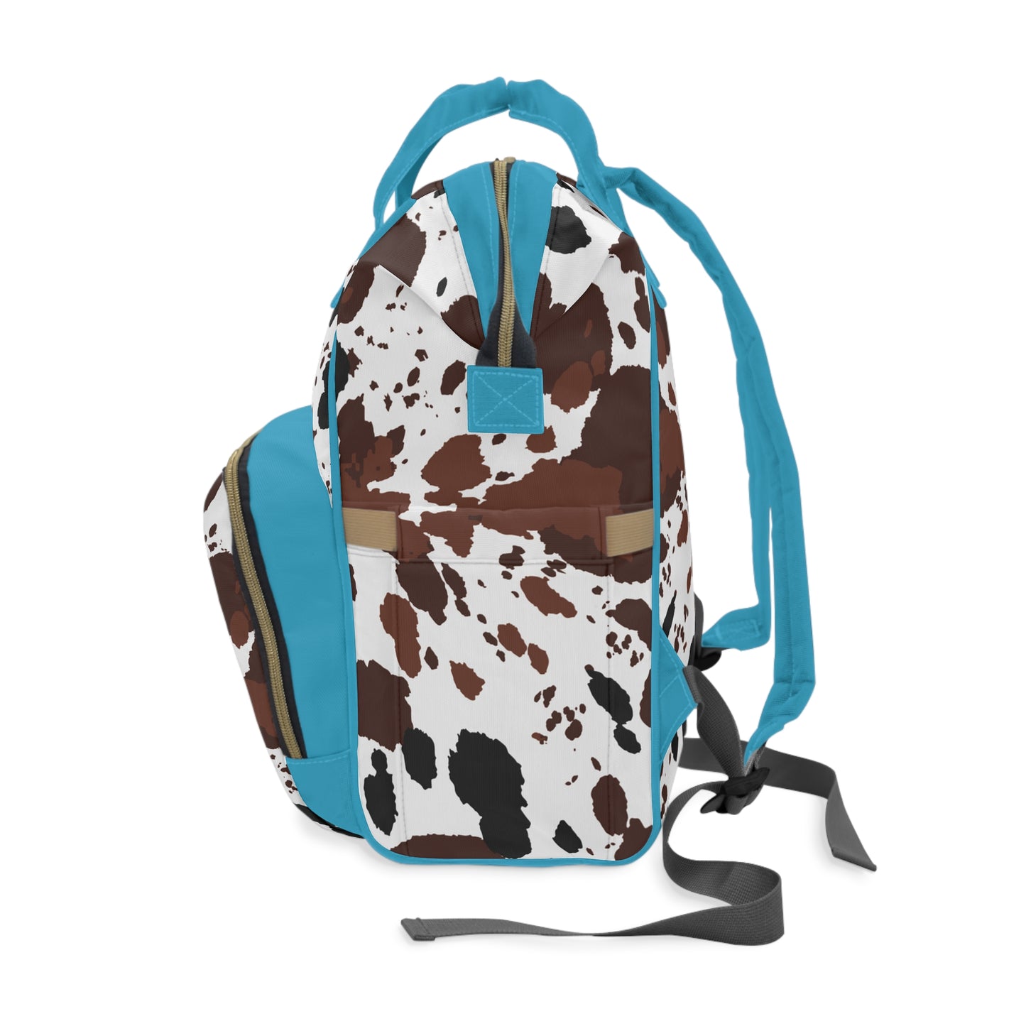 Cowprint Diaper Backpack