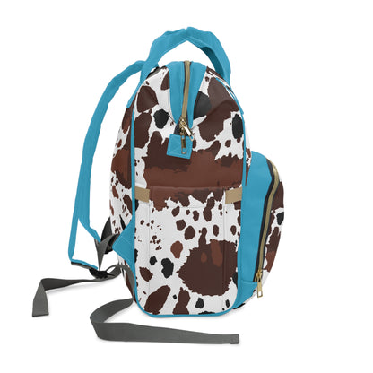 Cowprint Diaper Backpack