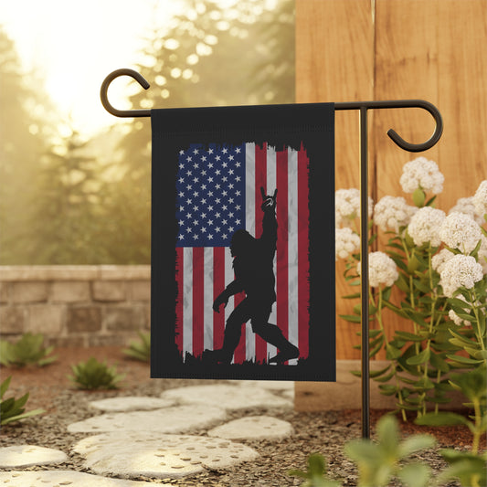 Bigfoot Garden Flag