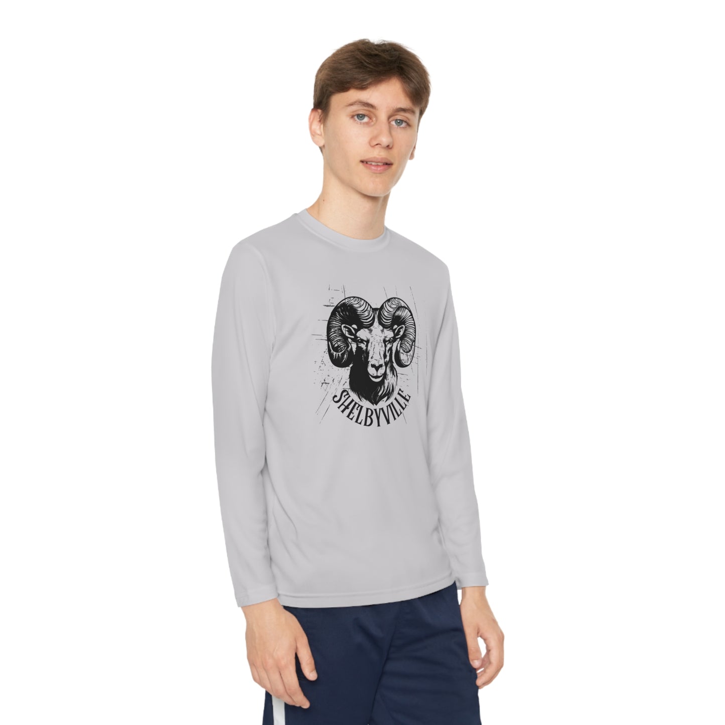 Vintage Rams Youth Long Sleeve Tee