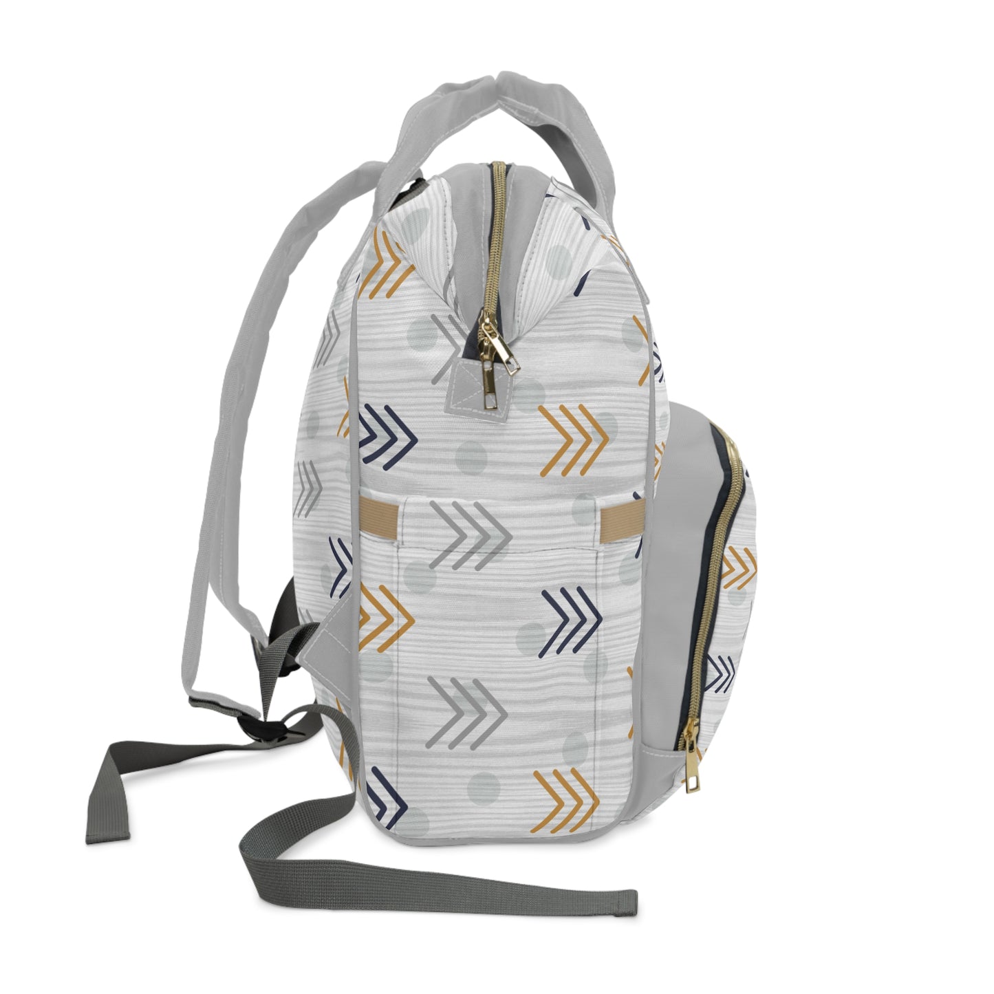 Blue Arrow Diaper Backpack