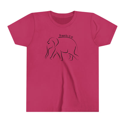 Youth Elephant Short Sleeve Tee