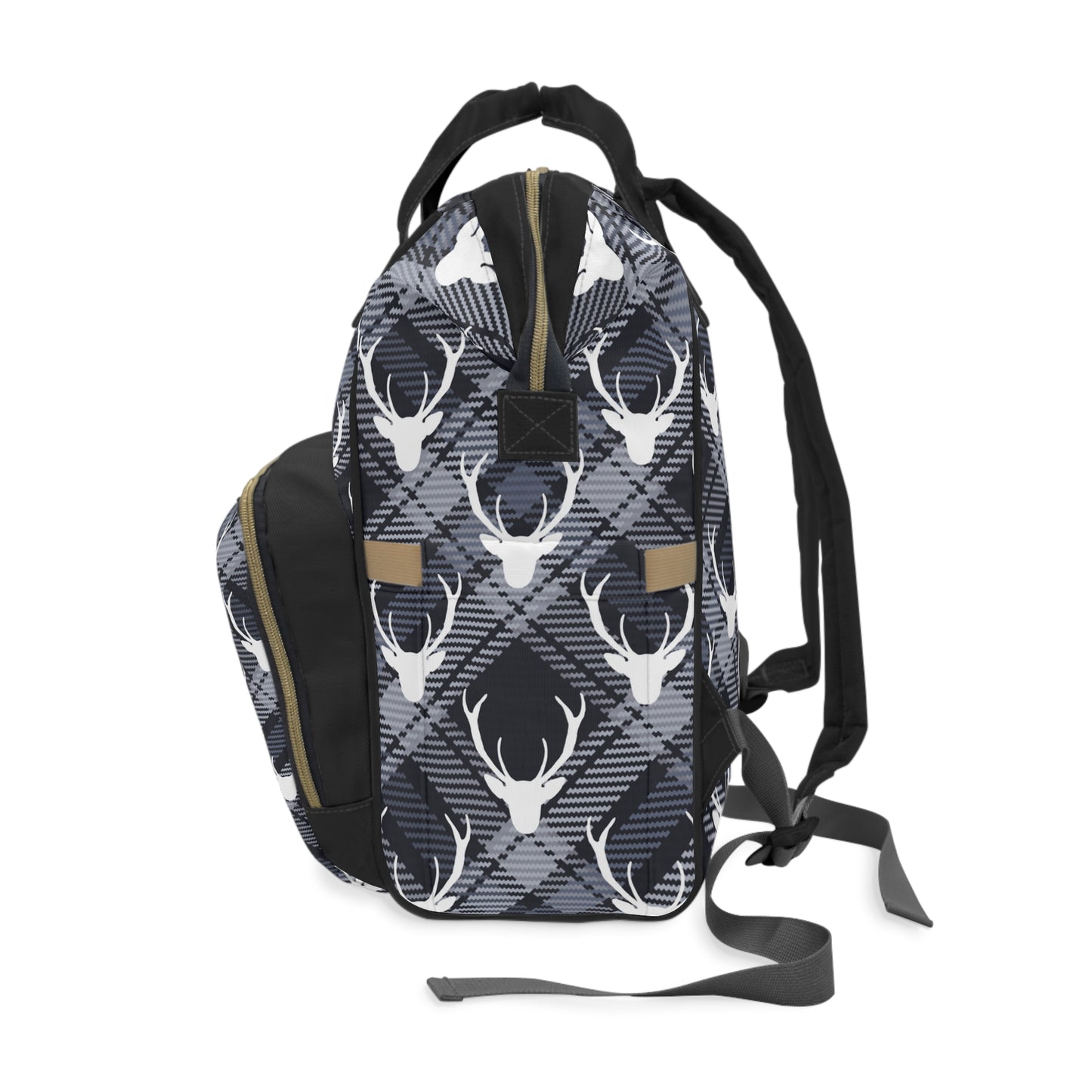 Blue Deer Diaper Backpack